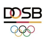 Logo DOSB, mit olympischen Ringen